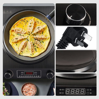⚡Limited-time offer of 55% off - 3500-watt induction hob, 10 temperature settings