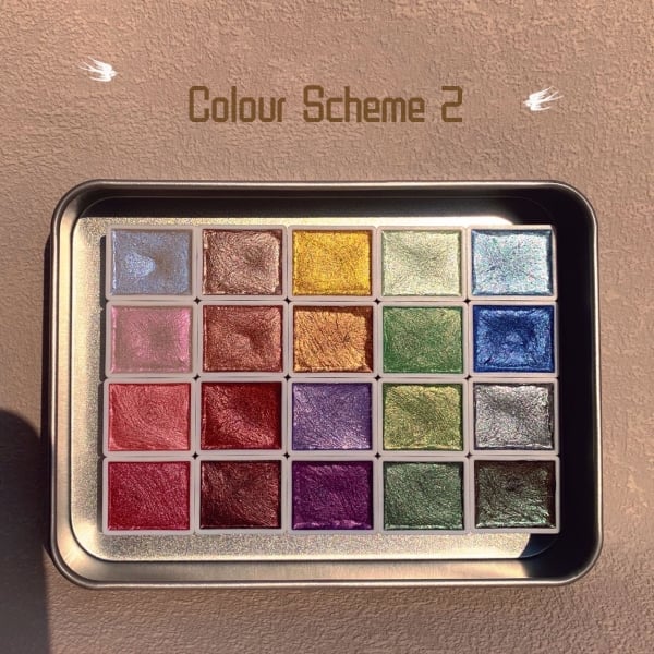 💥Black Friday Day 50% OFF🎅20 Colours Watercolor Painting Set🎨