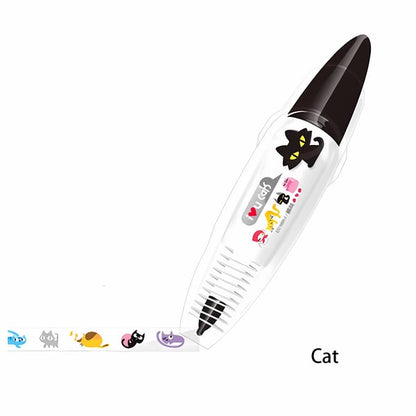 ✨Buy 1 Get 2 Free✨DIY Cute Animals Press Type Decorative Pen