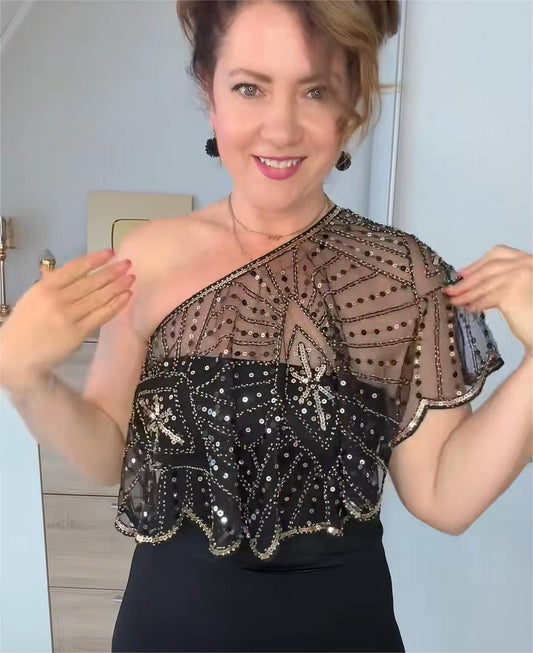 🔥Buy 2 items and get 15% off🔥 Vintage Lace Beaded Shawl