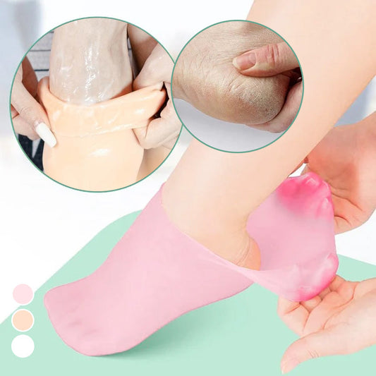 Moisturizing Foot Mask Exfoliating Silicone Socks Beach Protective Socks