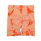 Random Dyeing High Stretch Fitness Shorts