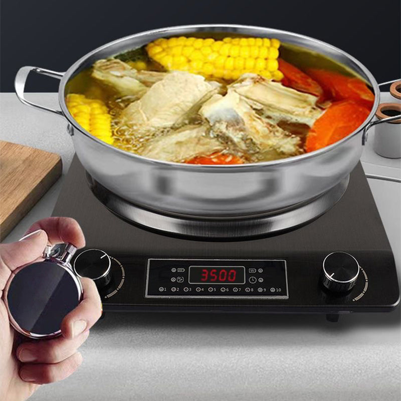 ⚡Limited-time offer of 55% off - 3500-watt induction hob, 10 temperature settings