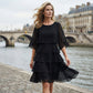 🌸Spring Sale 50% OFF🎁👗Women's Elegant Layered Ruffle Sleeve Dress – Effortless Style for Every Occasion💃