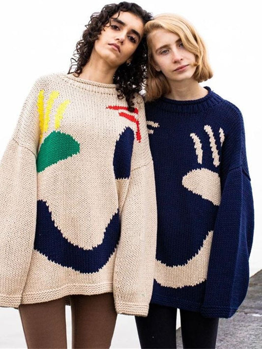 💥Hot Sale 50% OFF💥Happy Sunday Feel Good Knit Jumpers
