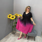 🔥🌷Big Promotion 50% OFF👗Italy Casual Gradient Tie-dye Long Dress
