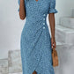 🌷50% OFF🍃Women's floral v-neck printed dress