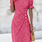 🌷50% OFF🍃Women's floral v-neck printed dress