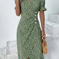 🌷50% OFF🍃Women's floral v-neck printed dress
