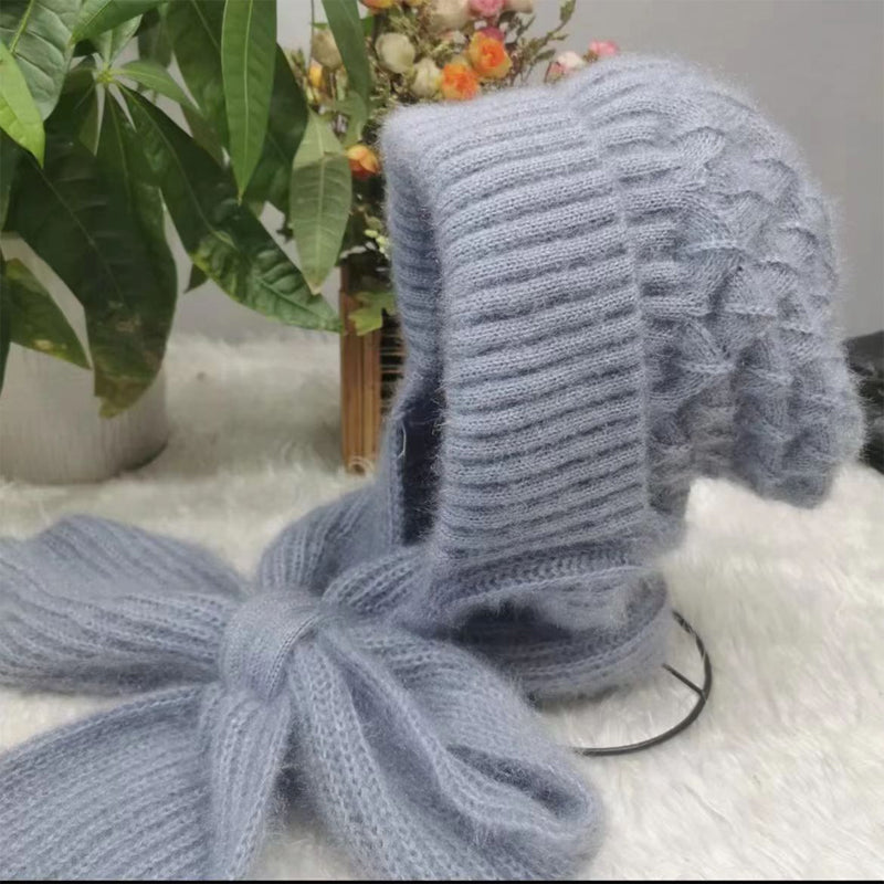 🎄Christmas Sale-50% OFF🎁Winter Versatile Knitted Hooded Scarf For Women