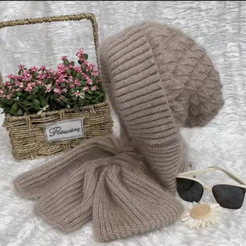 🎄Christmas Sale-50% OFF🎁Winter Versatile Knitted Hooded Scarf For Women