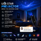🌙🌌 Plug-and-Play HD Galaxy & Ocean Projector Night Light🥳55,000+ Happy Users
