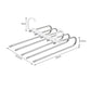 🥳2026 HOT SALE🥳💞50K+ SOLD!✨ 💝Multi layer zipper magic pants rack