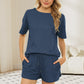 🔥50% discount promotion🔥Comfortable Solid Color Loungewear Set for Women