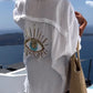 49% Off New Products Hot Sale🔥Evil Eye Casual Sequin Beaded Shirt🥰