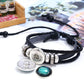🔥Hot Sales - 49% OFF🔥Luminous 12 Constellations Bead Leather Woven Bracelet - Great Gift