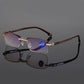 😍Buy 1 Get 1 Free 👓 Crystal Clear Reading Glasses – Lightweight Frameless Design with Premium Diamond-Cut Finish ✨