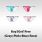 Buy 5 get 2 free🔥Color Blocked Transparent Enlarged Pouch Men's Briefs