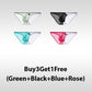 Buy 5 get 2 free🔥Color Blocked Transparent Enlarged Pouch Men's Briefs