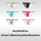 Buy 5 get 2 free🔥Color Blocked Transparent Enlarged Pouch Men's Briefs