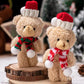 Buy 1 get 1 free🔥Cute Stuffed Brown Bear Doll with Scarf