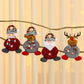 Christmas Santa Claus & Deer Decoration Pendant