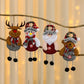 Christmas Santa Claus & Deer Decoration Pendant
