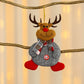 Christmas Santa Claus & Deer Decoration Pendant