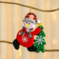 Christmas Santa Claus & Deer Decoration Pendant