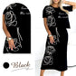 💕Women's casual two-piece floral T-shirt and mid-length skirt set
