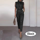 Fashion High Collar Sleeveless Waist Cinching Jumpsuit