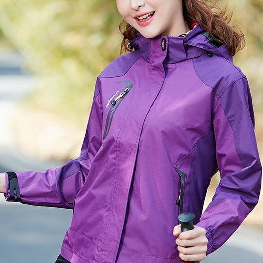 Women's Waterproof Windproof Hiking Jacket