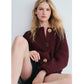 ❄️Winter Specials❄️Women's Fashion Cut-Out Knitted Cardigan