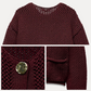 ❄️Winter Specials❄️Women's Fashion Cut-Out Knitted Cardigan
