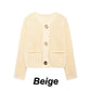 ❄️Winter Specials❄️Women's Fashion Cut-Out Knitted Cardigan