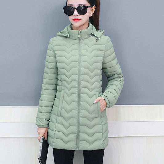 Free Shipping - Winter Sale🍃❄️Women's Lightweight Quilted Puffer Hooded  Coat