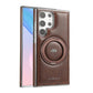 Magnetic PU Leather Case With 360° Rotating Bracket for Galaxy S23-24 Series