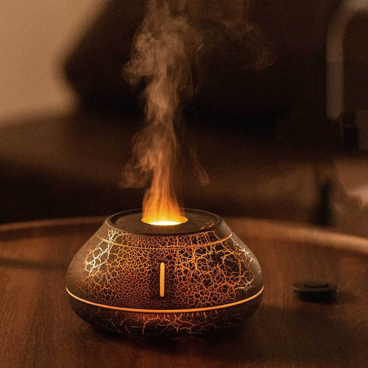 Colorful Volcano Diffuser Humidifier with Mist Mode