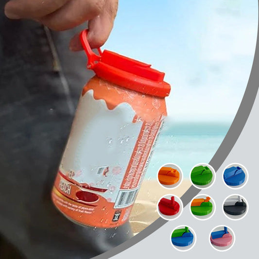 Beverage can lid with straw for children
