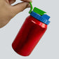 Beverage can lid with straw for children