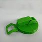 Beverage can lid with straw for children
