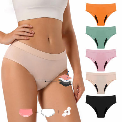 (Buy 4 get 1 free)Women’s 4-layer Leakproof Menstrual Period Panties