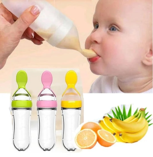 Squeezable baby bottle（3 pieces）