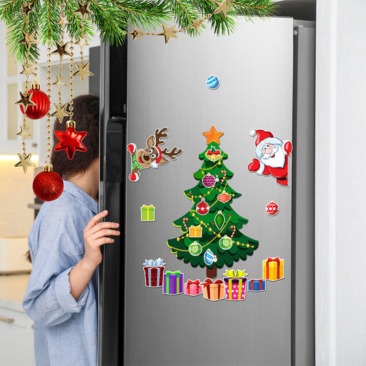 🎅Xmas Sale 50% OFF🎄Christmas 3D Cartoon Magnetic Sticker