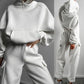 Women's Casual Hoodie & Pants 2-Piece Set