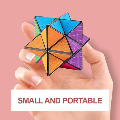 🎁 50% OFF CHRISTMAS PROMOTION! ✨ Extraordinary 3D Magic Cube - 6-Sided Magnetic Puzzle with Smooth Rotation for Brain Training & Fun 🧠🔮