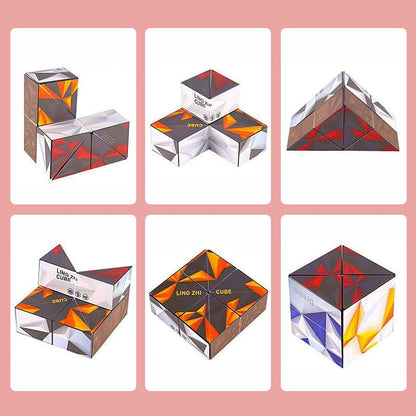 🎁 50% OFF CHRISTMAS PROMOTION! ✨ Extraordinary 3D Magic Cube - 6-Sided Magnetic Puzzle with Smooth Rotation for Brain Training & Fun 🧠🔮
