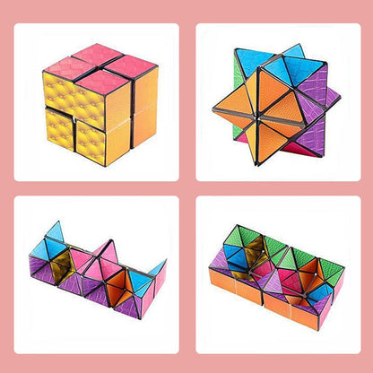 🎁 50% OFF CHRISTMAS PROMOTION! ✨ Extraordinary 3D Magic Cube - 6-Sided Magnetic Puzzle with Smooth Rotation for Brain Training & Fun 🧠🔮