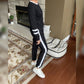 ⏰Last Day Sale 55% Off💃Women’s 2-Piece Crewneck Color-Block Sweatsuit