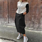 Women's Simple Elegant Long-Sleeved Dress With Pocket